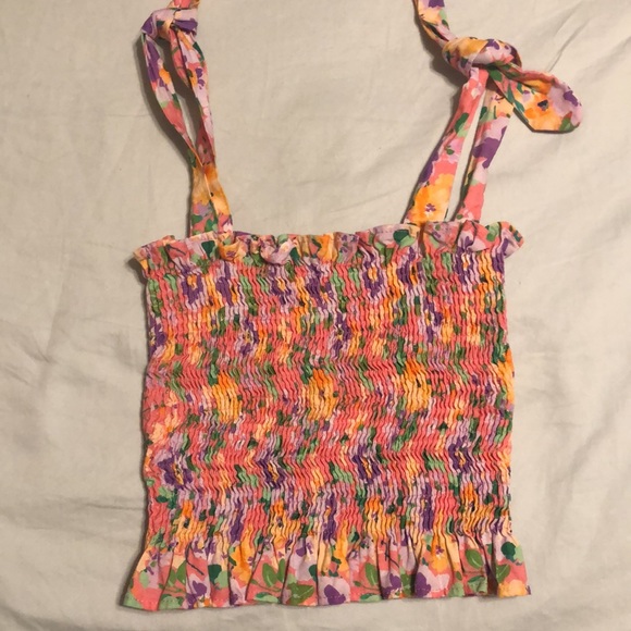 COPY - Peixoto smocked floral short set Size XS. Excellent condition. - Picture 3 of 3